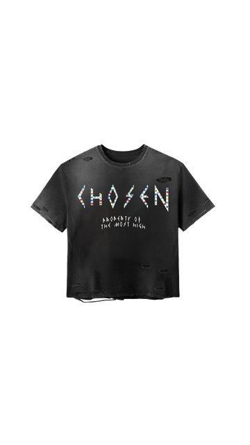 'Most High' Distressed Tee