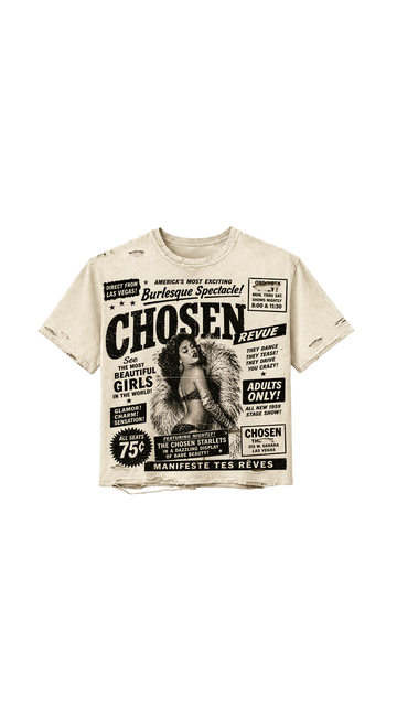 'Starlets' Distressed Tee